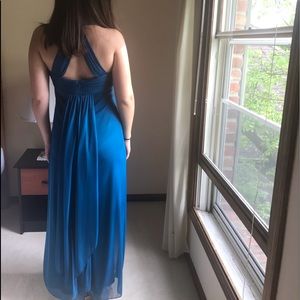 Floor length evening gown